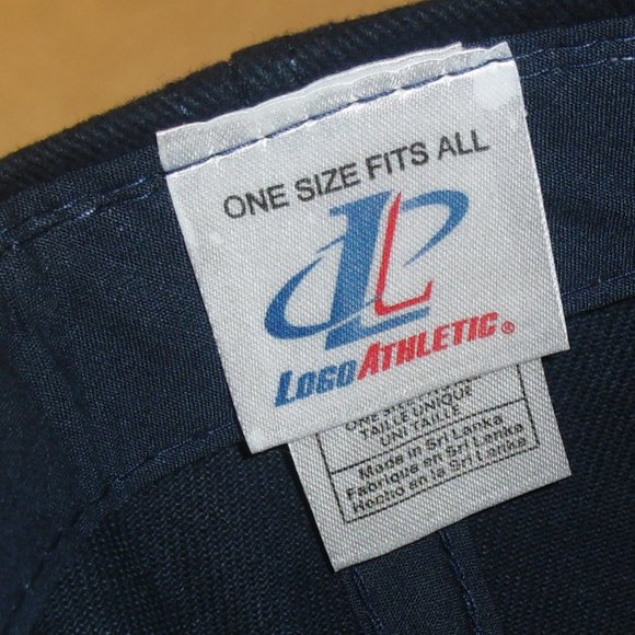 Tennessee Titans Vintage 90s Logo Athletic Adult Adjustable Strapback hat New - Picture 3 of 4